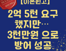 대전이혼전문변호사