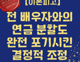 대전이혼전문변호사