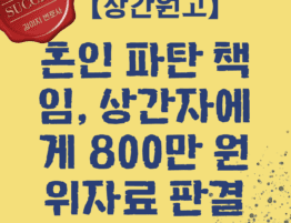 대전상간소송변호사