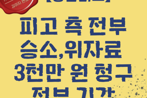 대전 상간피고 전부승소
