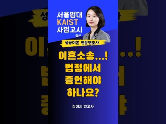 대전이혼전문변호사