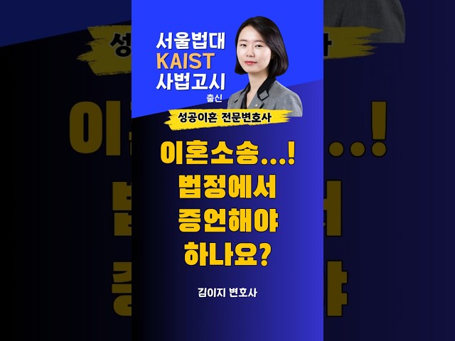 대전이혼전문변호사